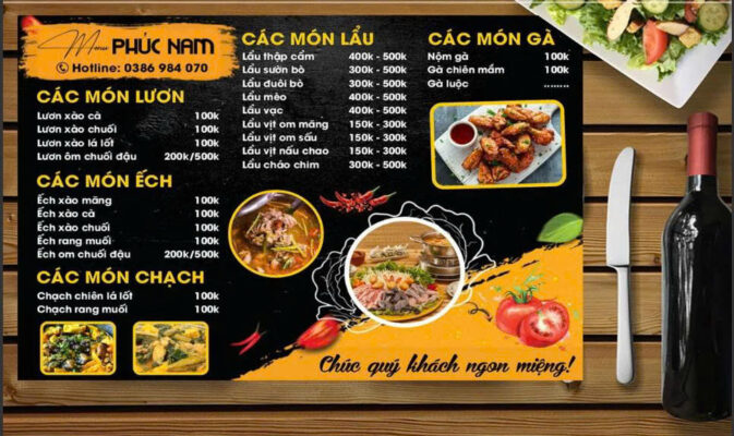 File thiết kế menu nhà hàng 2