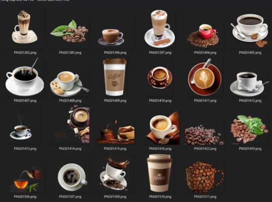 ảnh Cà Phê – coffee tách nền PNG
