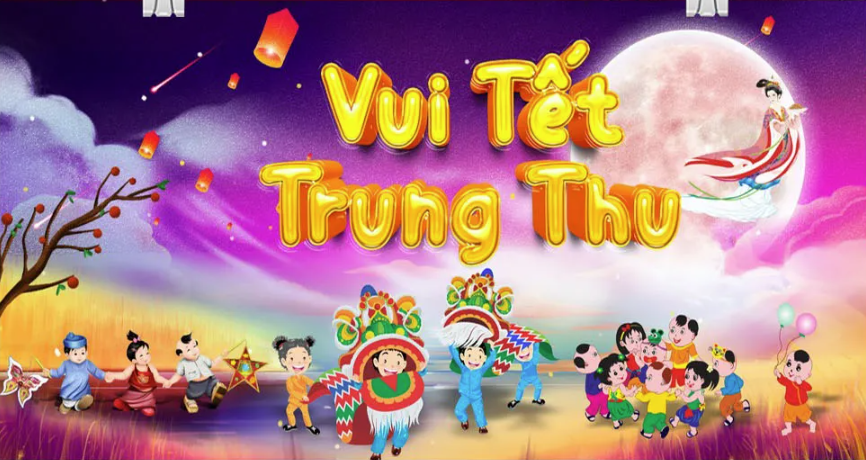 Tải File Vector Banner Hoạt Hình 'Vui Tết Trung Thu' Sống Động Cùng Trẻ Thơ Và Hằng Nga