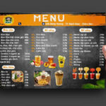 Menu Quán Bún Đậu Mắm Tôm & Đồ Uống