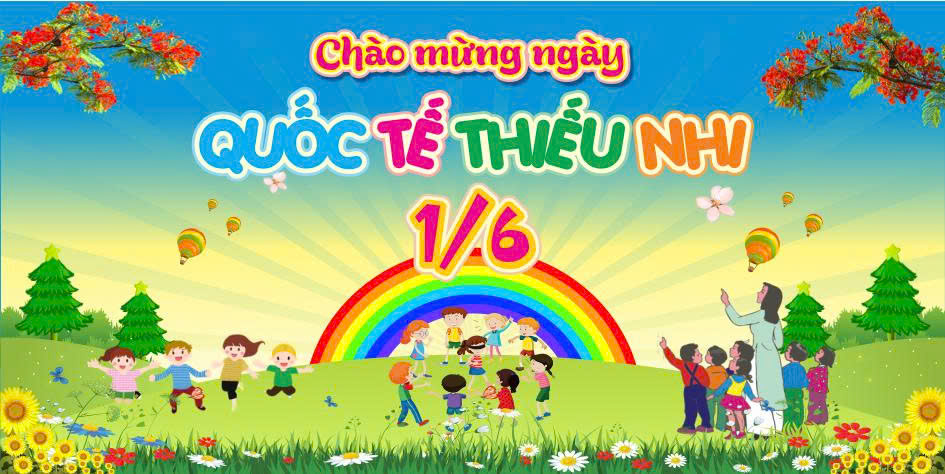 Vector Market Chào Mừng Ngày Quốc Tế Thiếu Nhi 1/6