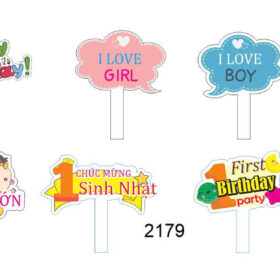 Hashtag Cầm Tay Sinh Nhật Vector