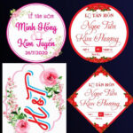 Bảng Tân Hôn Vector